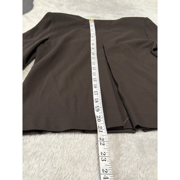 New Ann Taylor Brown Hook Blazer Jacket Size Small NWT Business Casual - Picture 6 of 9